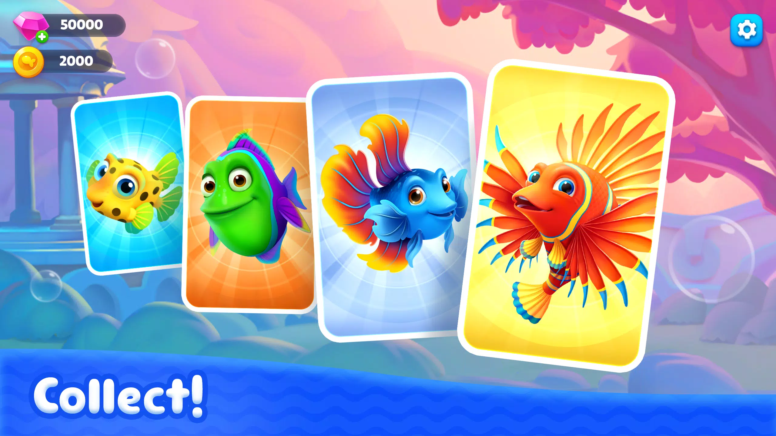 Fishdom Solitaire ภาพหน้าจอ 3