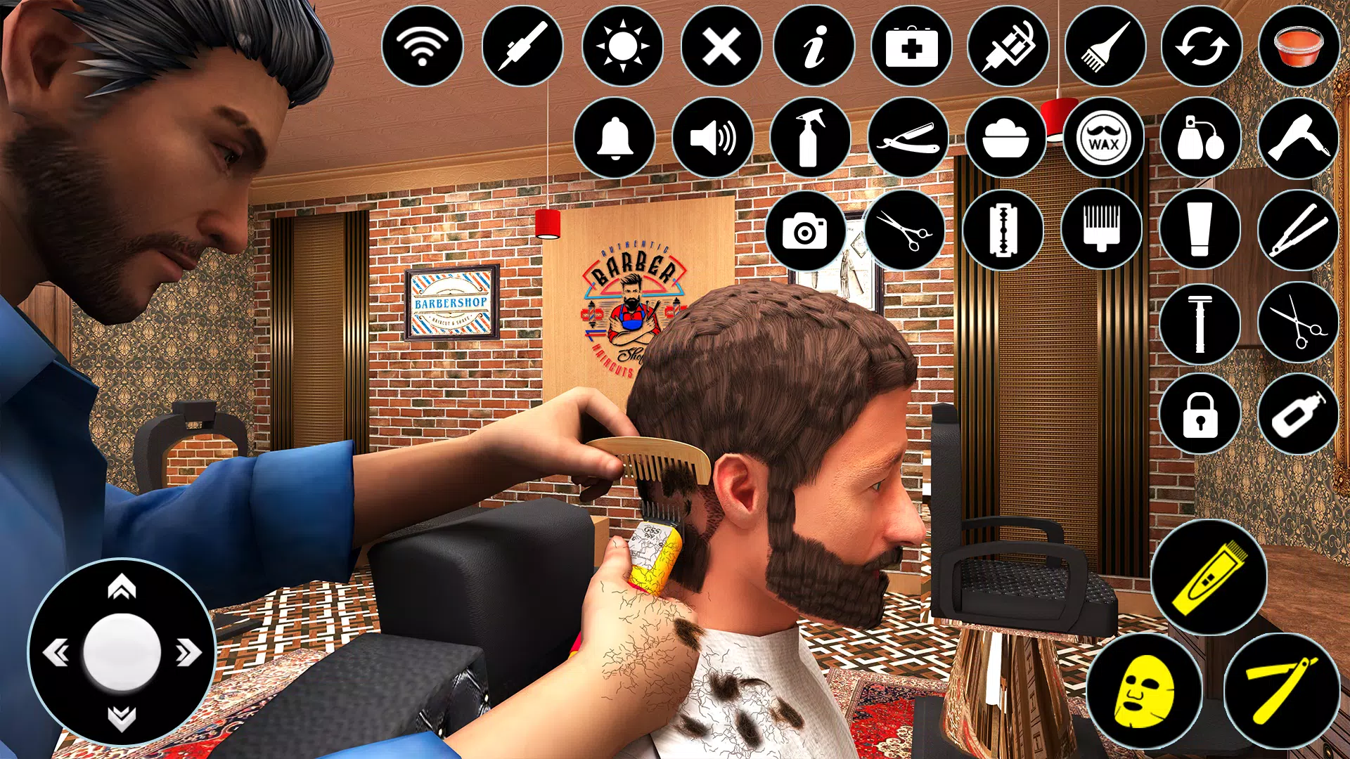 Barber Shop Game: Hair Salon Captura de tela 2