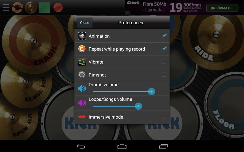 REAL DRUM: Electronic Drum Set Screenshot 3