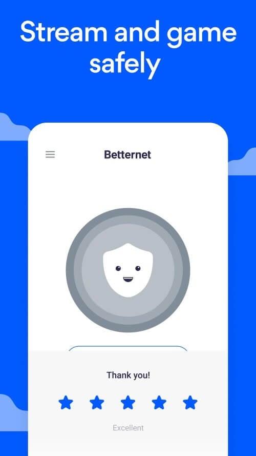 Schermata Betternet VPN 3