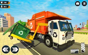 Real Garbage Truck Simulator স্ক্রিনশট 2