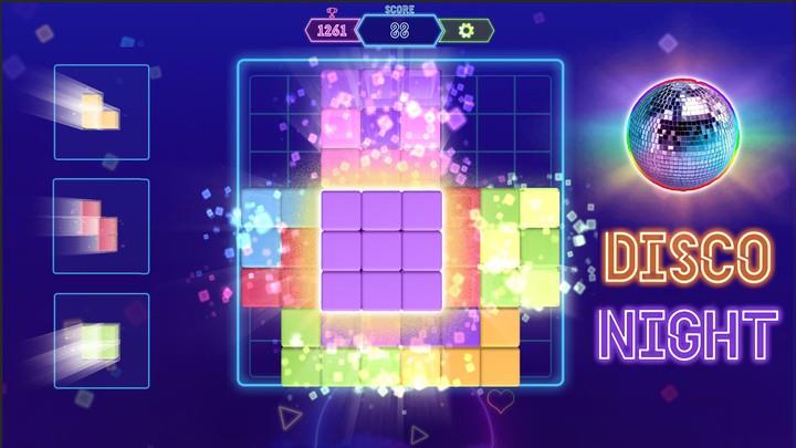 Block Neon 3D : Disco Puzzle স্ক্রিনশট 1