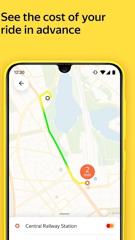 Yandex Go: taxi and delivery ဖန်သားပြင်ဓာတ်ပုံ 2