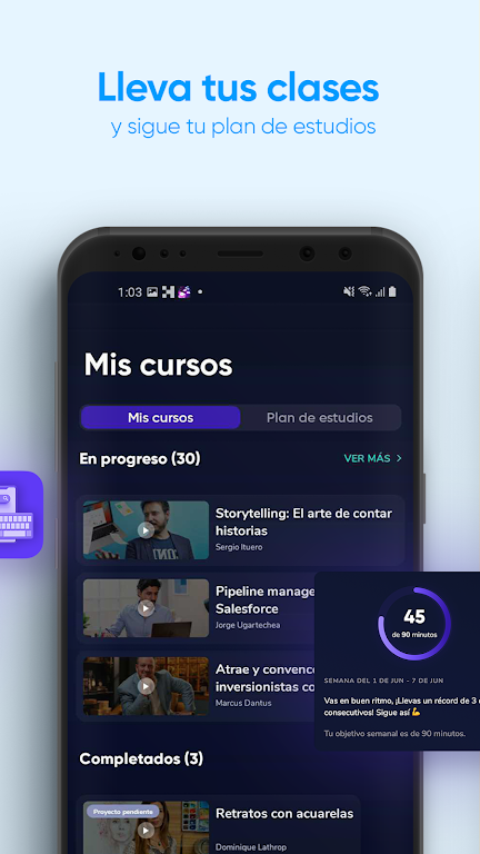 Crehana - Cursos online Captura de tela 2