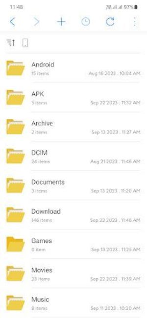 SD Card Manager For Android Ekran Görüntüsü 0