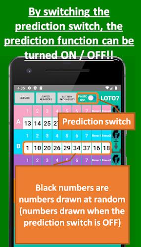 Schermata Loto prediction machine 1