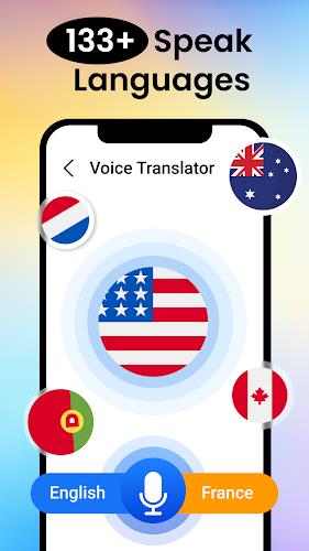 Voice translator all language ဖန်သားပြင်ဓာတ်ပုံ 0