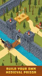 Idle Medieval Prison Tycoon Tangkapan skrin 0