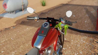 Motorcycle Long Road Trip Game Screenshot 3