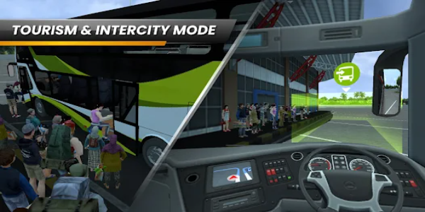 Bus Simulator Indonesia ဖန်သားပြင်ဓာတ်ပုံ 0