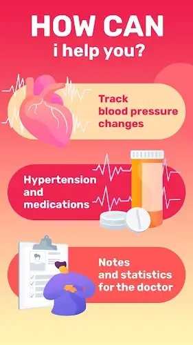 Blood Pressure－Cardio Journal Скриншот 1