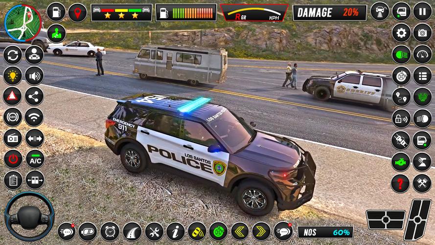 City Police Cop Car Driving 3D ဖန်သားပြင်ဓာတ်ပုံ 2