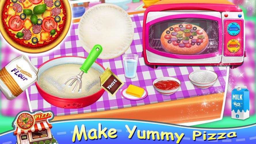 Pizza Burger - Cooking Games Capture d'écran 0
