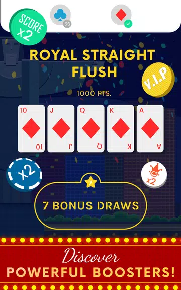 Shuffle Card Puzzle: Offline game 스크린샷 1