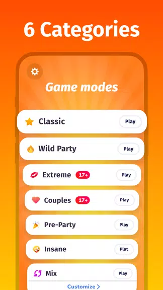 Truth or Dare - Party Game Captura de tela 2