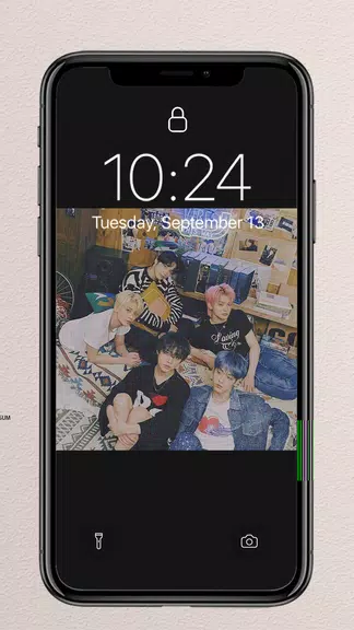 TXT Wallpaper & HD Photo Captura de pantalla 3