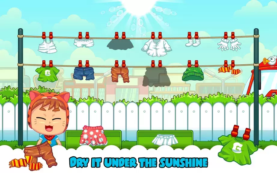 Marbel Laundry - Kids Game Screenshot 3