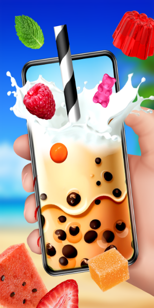 Tasty Boba Tea: DIY Boba Drink Schermafbeelding 0