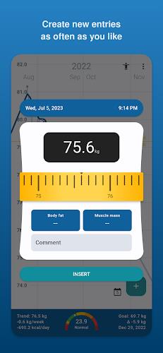 Libra Weight Manager Schermafbeelding 1