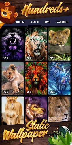 lion background スクリーンショット 3