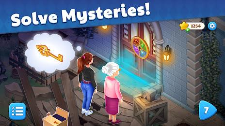 Mansion Mystery : Match 3 Game Zrzut ekranu 1