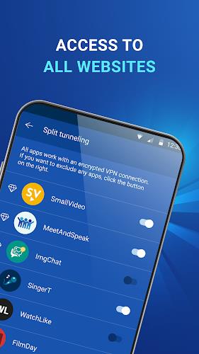 VPN - secure, fast, unlimited Ekran Görüntüsü 1