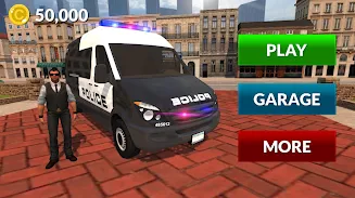 American Police Van Driving應用截圖第3張