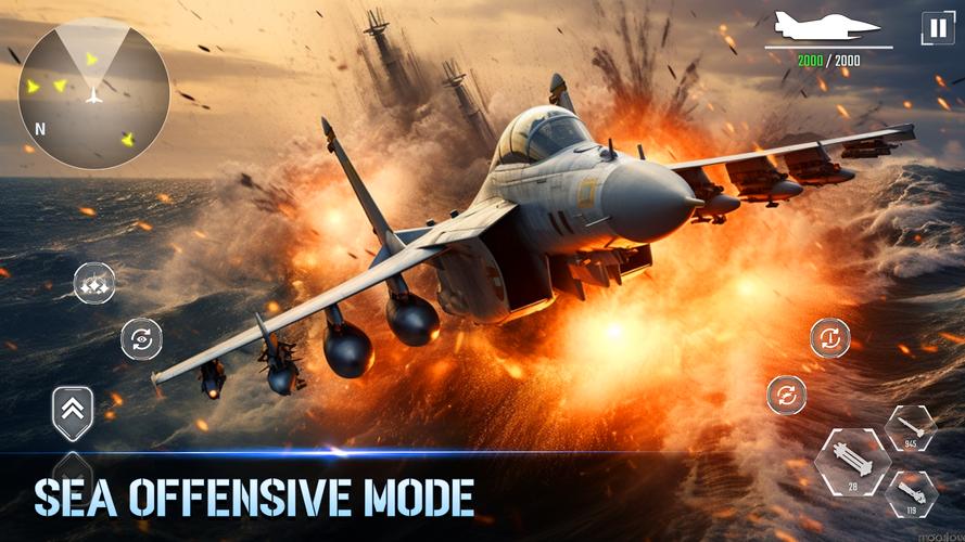 Aircraft Strike: Jet Fighter স্ক্রিনশট 1