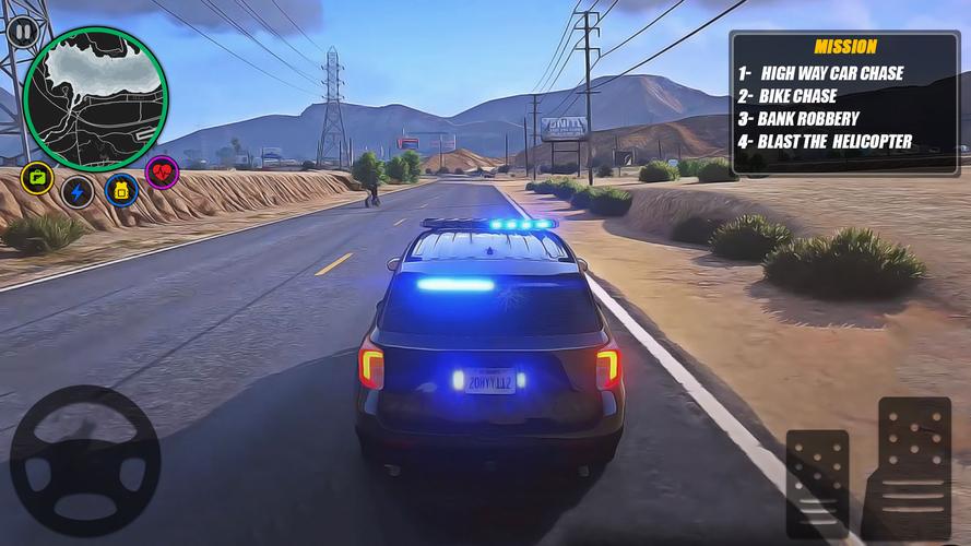 Police Van Driving: Cop Games スクリーンショット 3