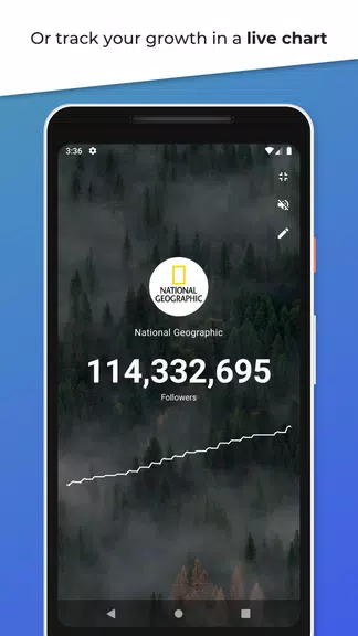 Instastatistics - Live Followe Скриншот 1