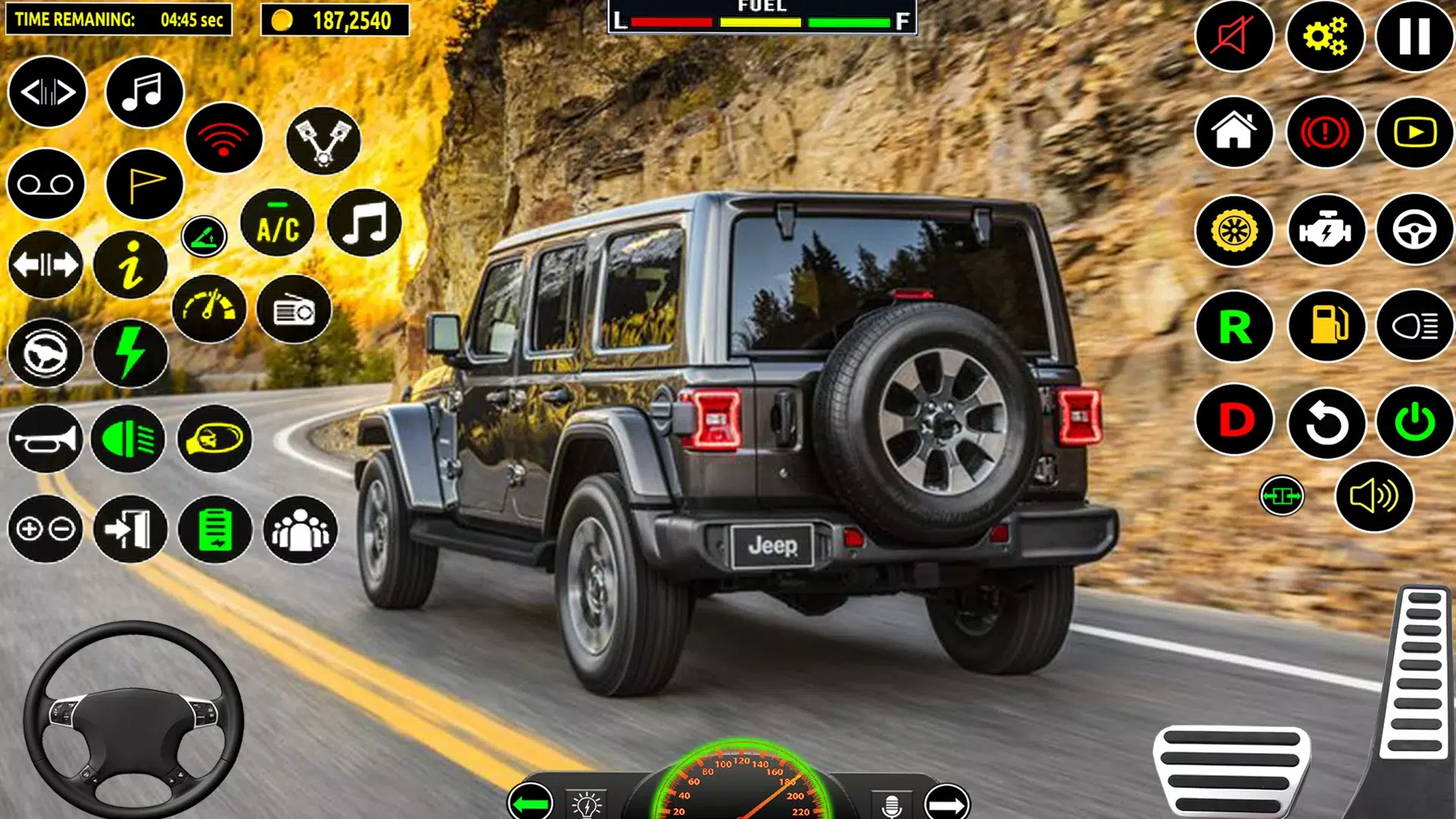 SUV 4x4 Jeep Driving Games 3D Captura de pantalla 3