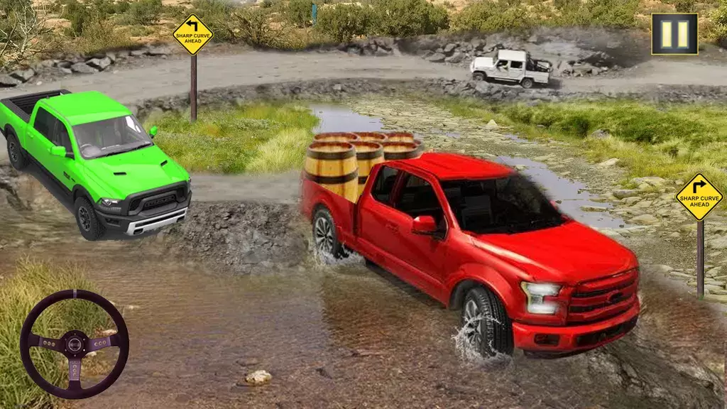 Pickup Truck Game: 4x4 Offroad Captura de pantalla 1