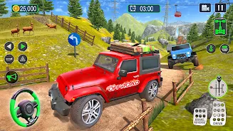 Real Jeep SUV Driving Games 3D Zrzut ekranu 2