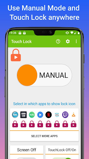 Touch Lock Screen lock Ekran Görüntüsü 0