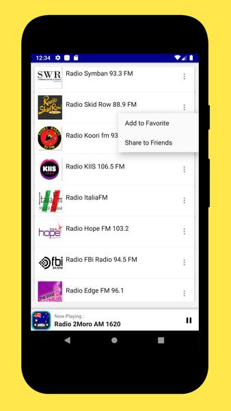 Radio App Australia: FM Online स्क्रीनशॉट 0