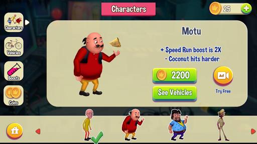 Motu Patlu Game Captura de tela 1