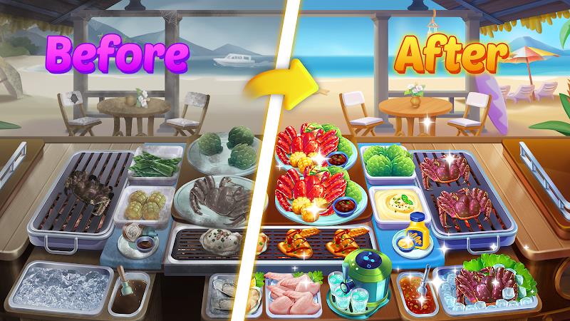 Chef Adventure: Cooking Games ဖန်သားပြင်ဓာတ်ပုံ 3