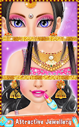 Indian Girl Wedding Salon Game ภาพหน้าจอ 0