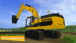 City Excavator Simulator 2023 Schermafbeelding 0