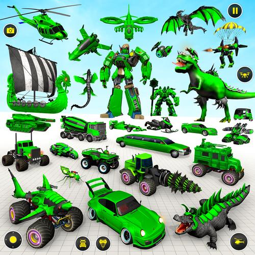 jogo de robô Captura de tela 0