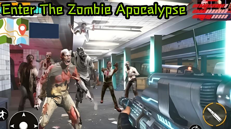 Zombie Apocalypse-Dead City Capture d'écran 2