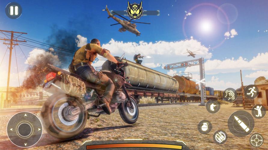 FPS Commando 3D Shooting Games Captura de tela 3