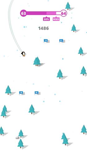 Ski Penguin Captura de pantalla 2