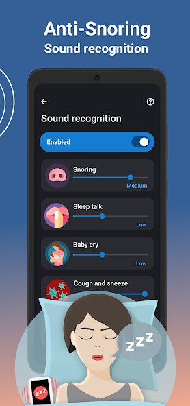 Sleep as Android: Smart alarm Mod ဖန်သားပြင်ဓာတ်ပုံ 2