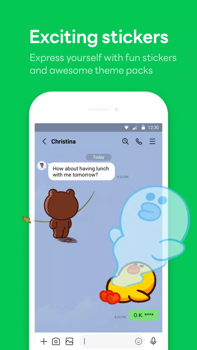 LINE ภาพหน้าจอ 2