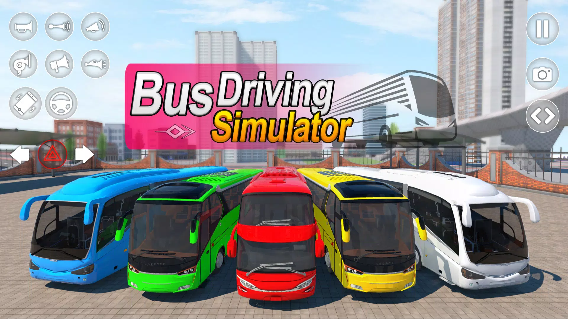 Bus Driving Games 3d Simulator 스크린샷 3