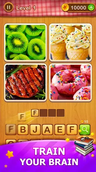 4 Pics Guess Word -Puzzle Game 스크린샷 1