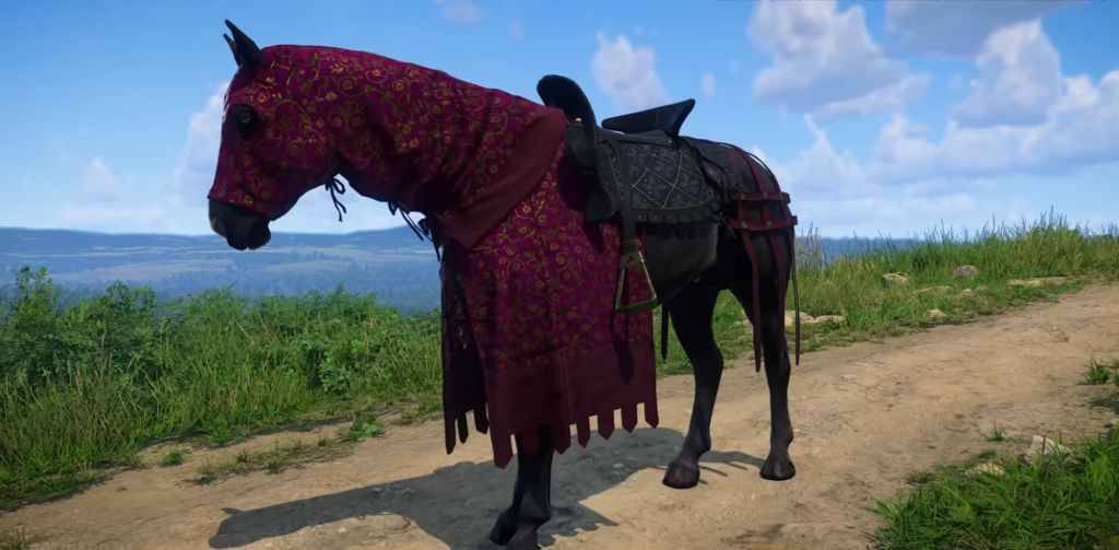 Kingdome Come Deliverance 2马穿上红色装甲