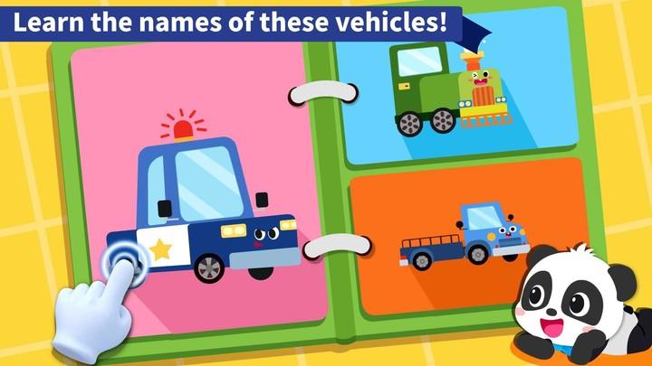 Baby Panda's Book of Vehicles स्क्रीनशॉट 1