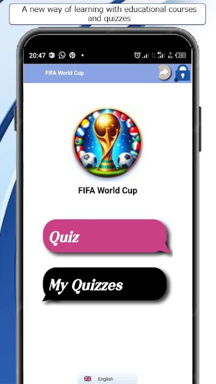 Football World Cup Quiz Zrzut ekranu 0